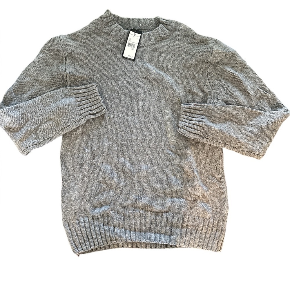 NWT,‎ Mark Ecko,Women’s Grey Heath Sweater, XXL, pink&yellow confetti